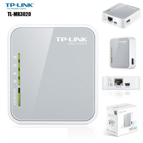 TP-link TL-MR3020(hỗ trợ 3G/7.5G)