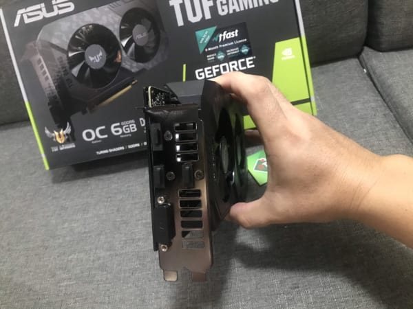 Card màn hình ASUS GeForce GTX 1660Ti 6GB GDDR6 TUF OC (TUF-GTX1660TI-O6G-GAMING)