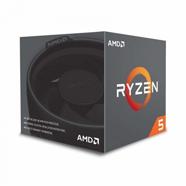 CPU AMD Ryzen 5 2600 có tản Wraith Stealth (6-core/12-thread, 3.4GHz-3.9GHz, 19MB, 65W TDP)