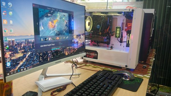 Máy bộ Gaming (H110/I5-7400/RAM 8GB/RX 570/SSD 128 G)