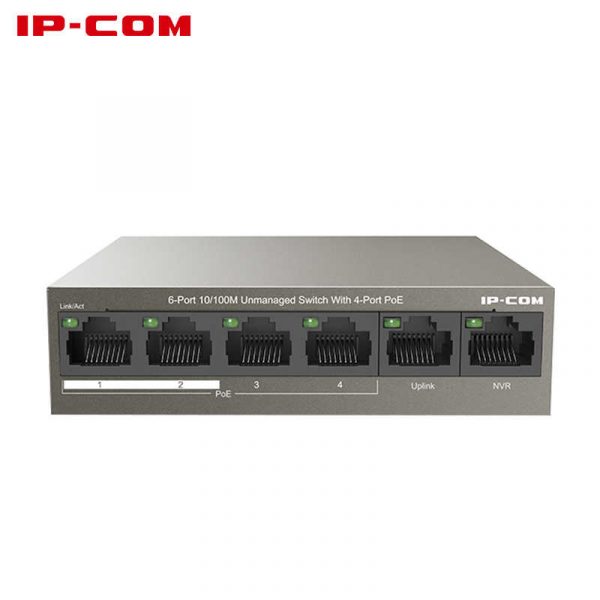 Thiết bị mạng HUB -SWITCH IPCOM POE F1106P-4-63W