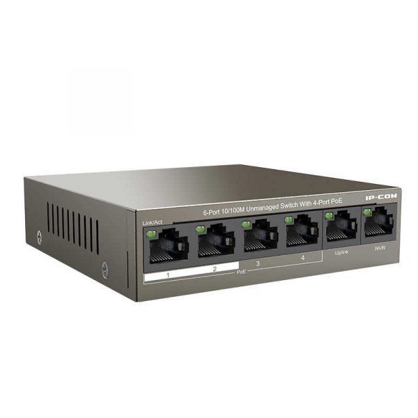 Thiết bị mạng HUB -SWITCH IPCOM POE F1106P-4-63W