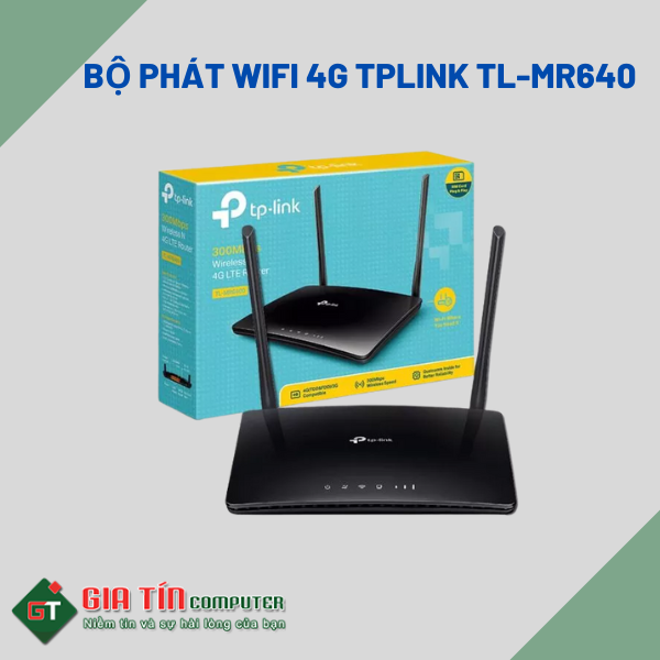 Thiết bị Wifi 4G Lite TP-Link TL-MR6400