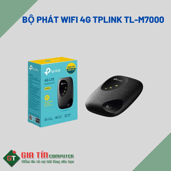 Thiết bị phát Wifi 4G TP-link M7000 tốc độ cao 150Mbs