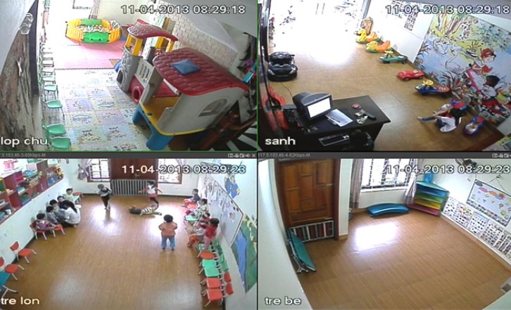 camera quan sát cho trường mầm non