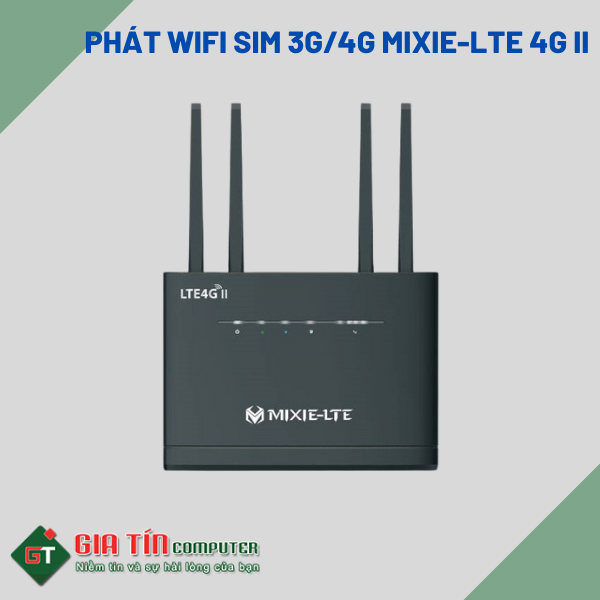 Bộ phát Wifi Sim 3G/4G MIXIE-LTE 4G II