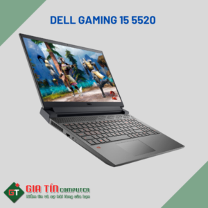 Dell Gaming 15 5520 CPU Intel Core i5-12500H|16GB RAM|SSD 512G| RTX 3050| 15.6 Inch